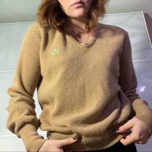 Lacoste beige sweater
